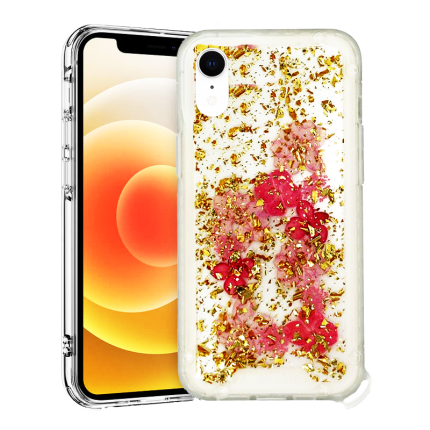 RED FLOWERS GLITZ IP XR