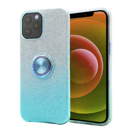 BLUE DUAL GLTR RING IP 12 Mini (5.4)